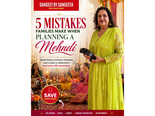 5 Mistakes Families Make When Planning a Mehndi (And How to Avoid Them)