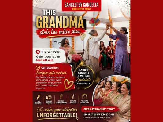 This Grandma Stole The Entire Show – Why Every Generation Matters At A Ladies Sangeet