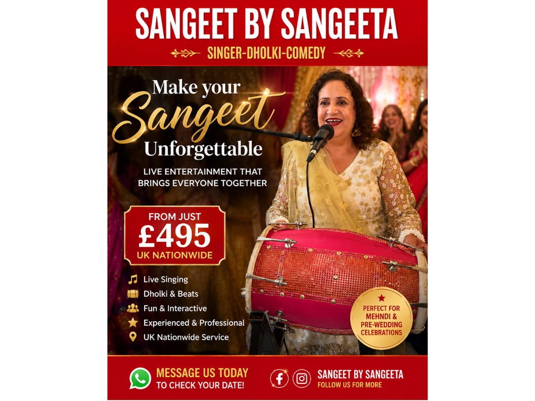 Make Your Ladies Sangeet Unforgettable with Live Entertainment from Sangeet by Sangeeta