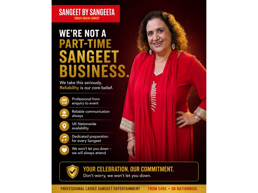 Why Reliability Matters When Choosing Your Ladies Sangeet Entertainment