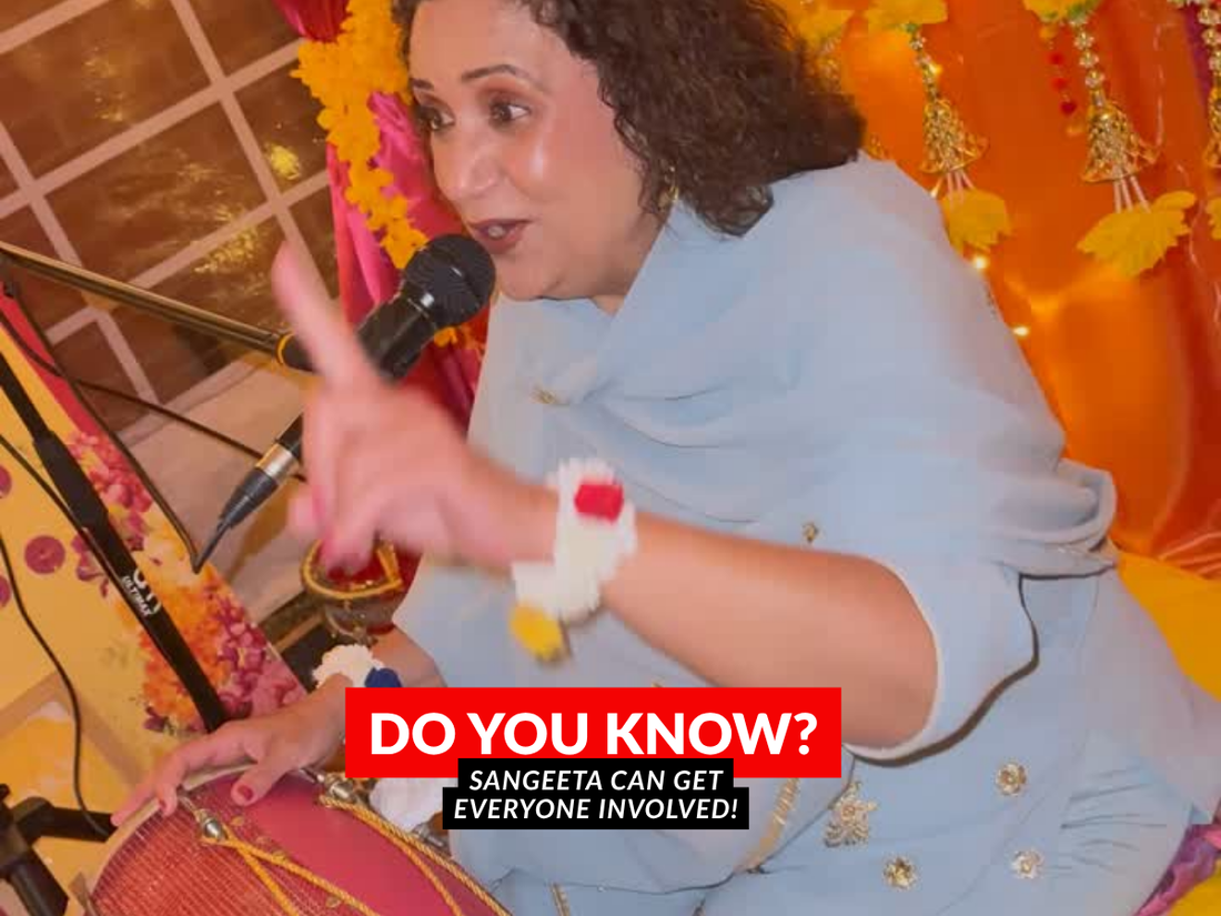 Do You Know? How Sangeeta Gets Everyone Involved at a Punjabi Celebration