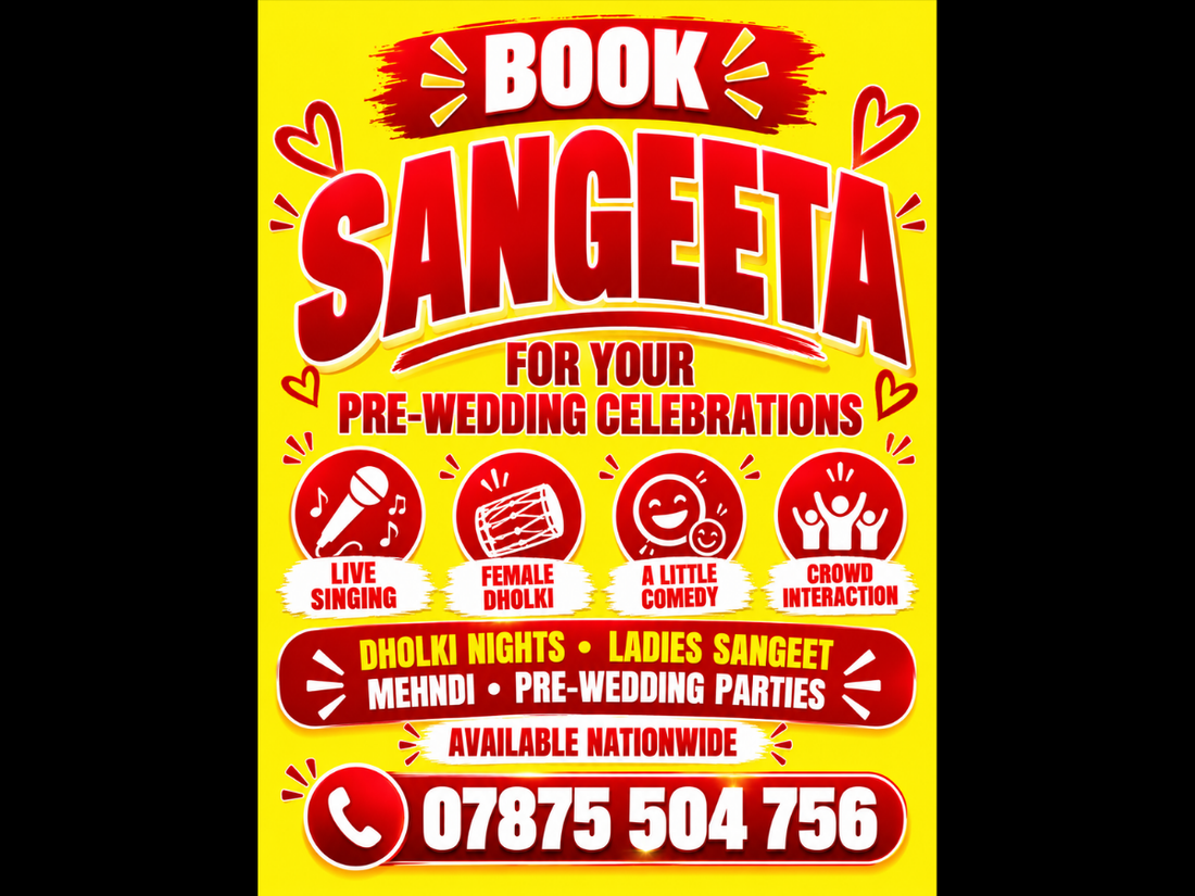 🥁 Your Sangeet Should Feel Like a Celebration – Not Just a Performance! ❤️🎤