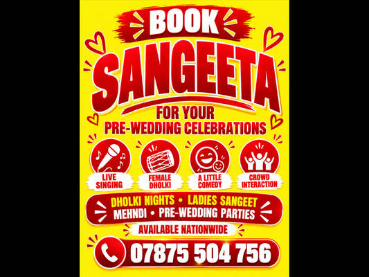 🥁 Your Sangeet Should Feel Like a Celebration – Not Just a Performance! ❤️🎤