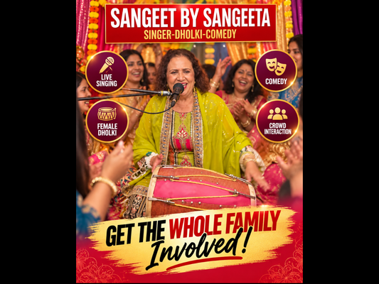 🥁 Get the Whole Family Involved with Sangeet By Sangeeta! 🎤❤️