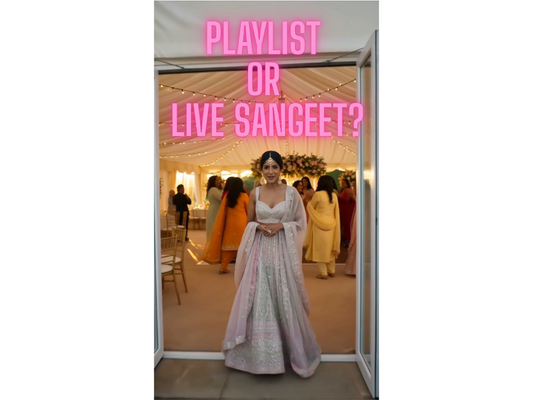 Why Every Ladies Sangeet Needs Live Entertainment