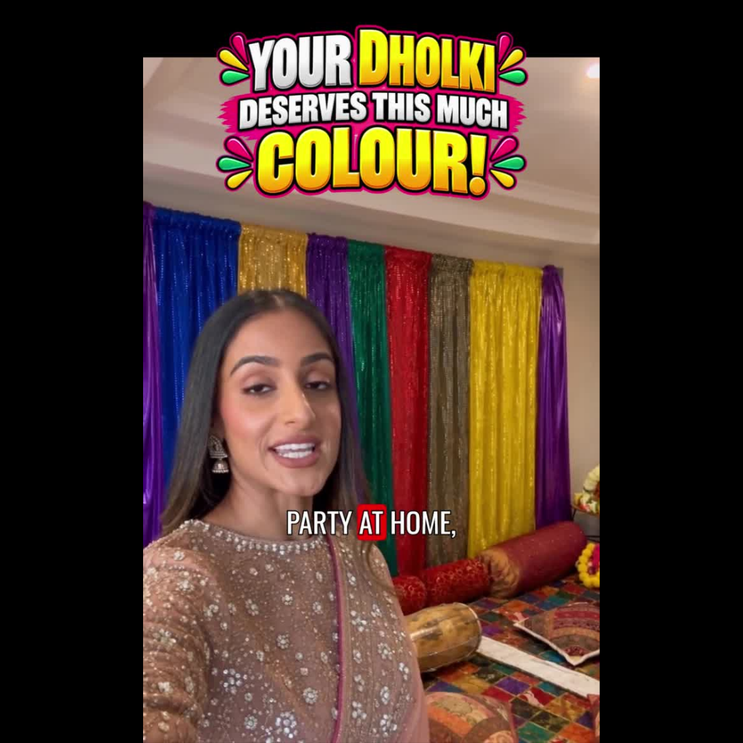 🌈 Your Dholki Deserves This Much Colour! 🥁✨