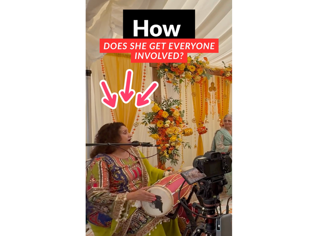 How Does She Get Everyone Involved? The Secret to an Unforgettable Ladies Sangeet