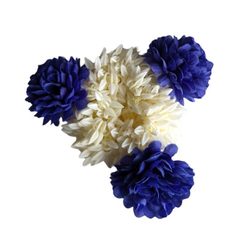 Gajra Hair Accessory – Blue – Bridal Juda & Wrist Flower