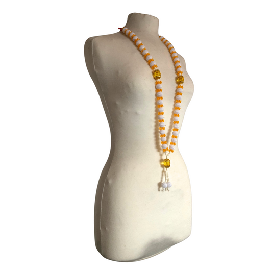 Milni Haar MH028 – Marigold Neck Garland (60cm) | Indian & Pakistani Wedding Ceremony