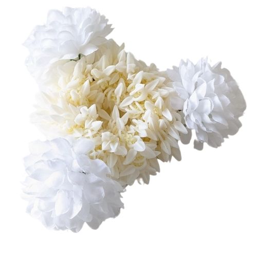 Gajra Hair Accessory – White – Bridal Juda & Wrist Flower