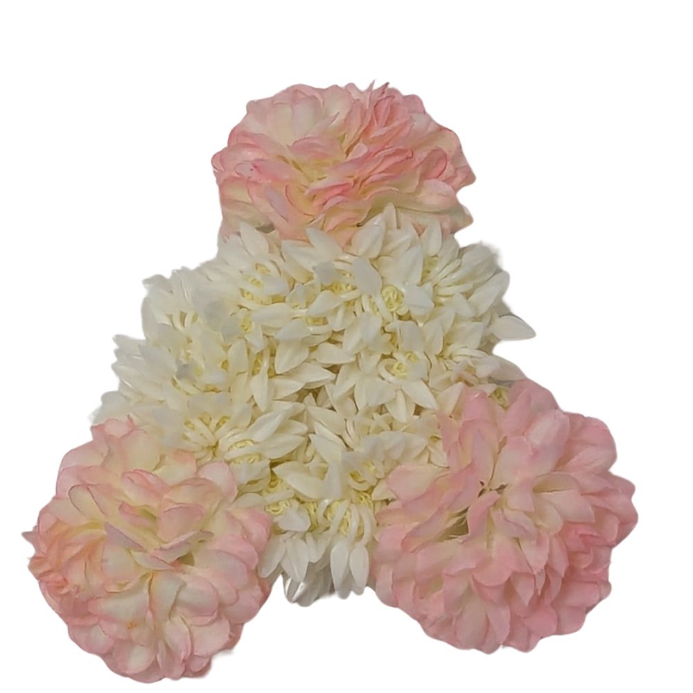 Gajra Hair Accessory – Pink – Bridal Juda & Wrist Flower